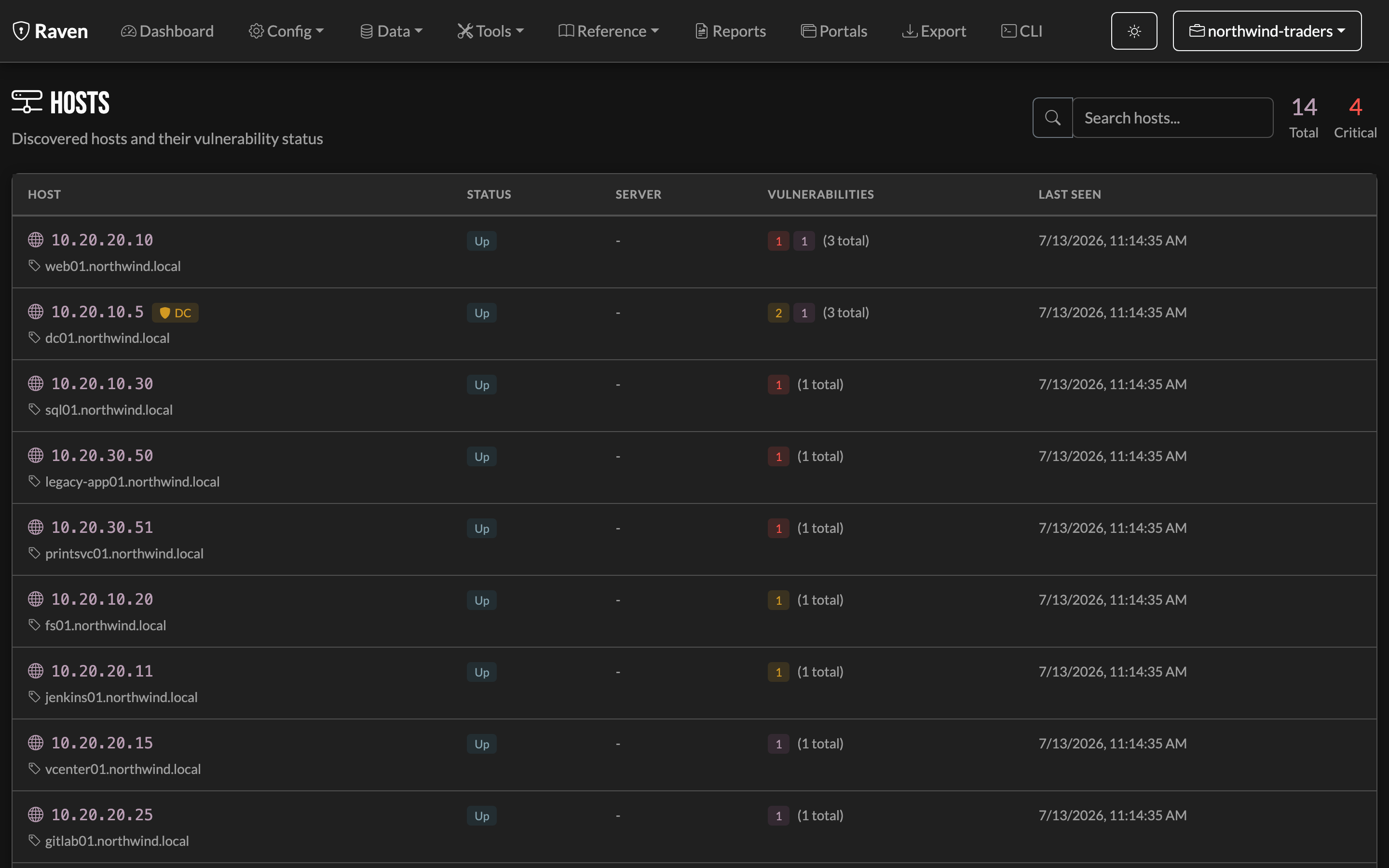 Hosts Overview